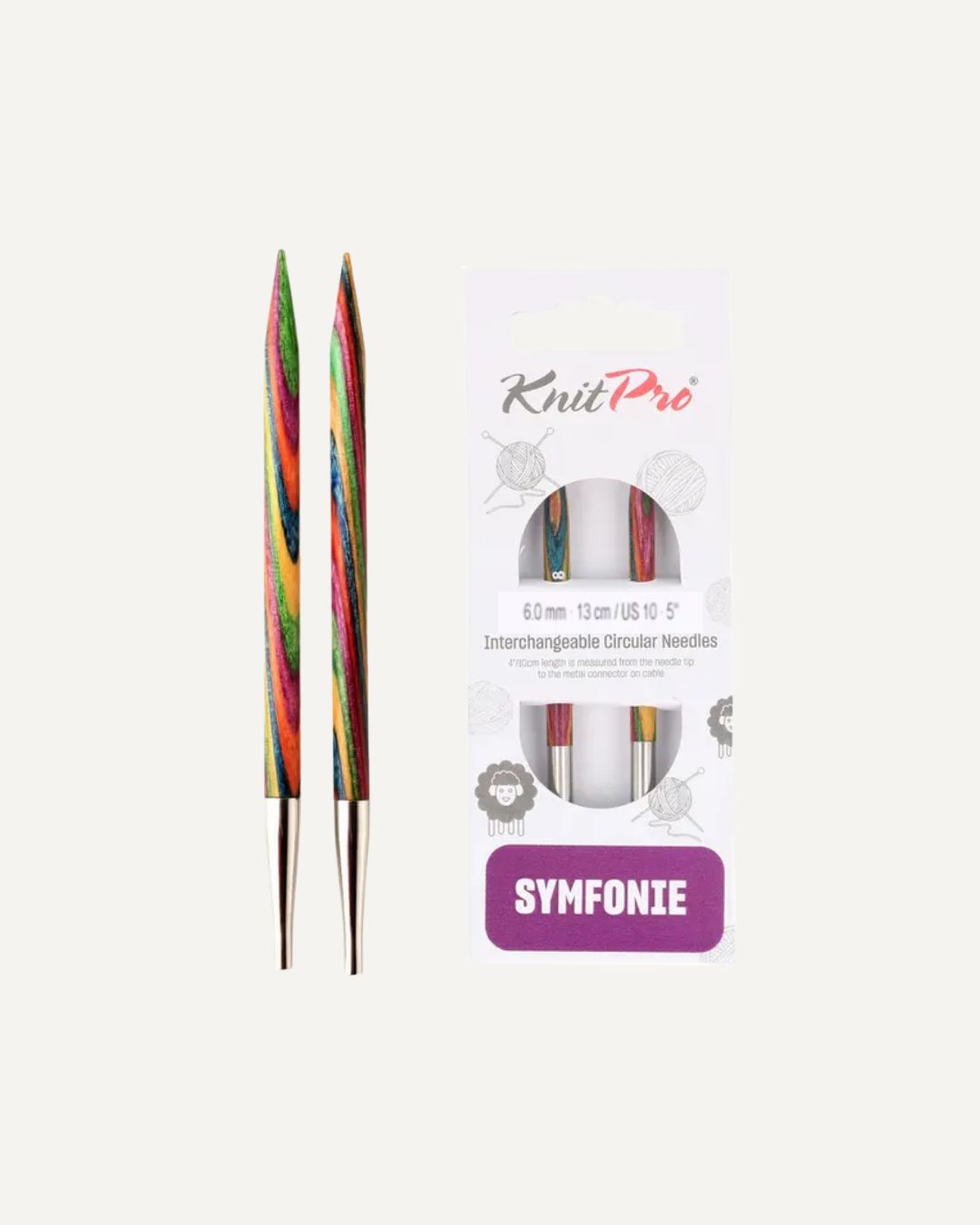 KnitPro Symphony útskiptanlegir prjónar