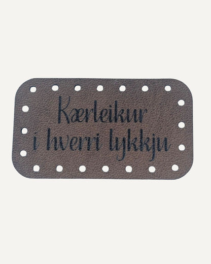 Leðurmerki