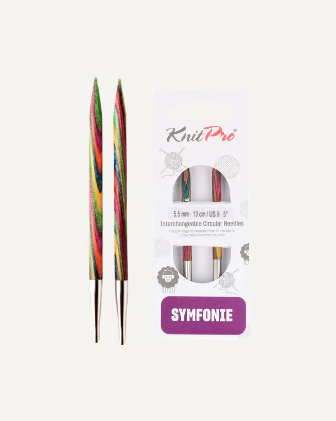 KnitPro Symphony útskiptanlegir prjónar