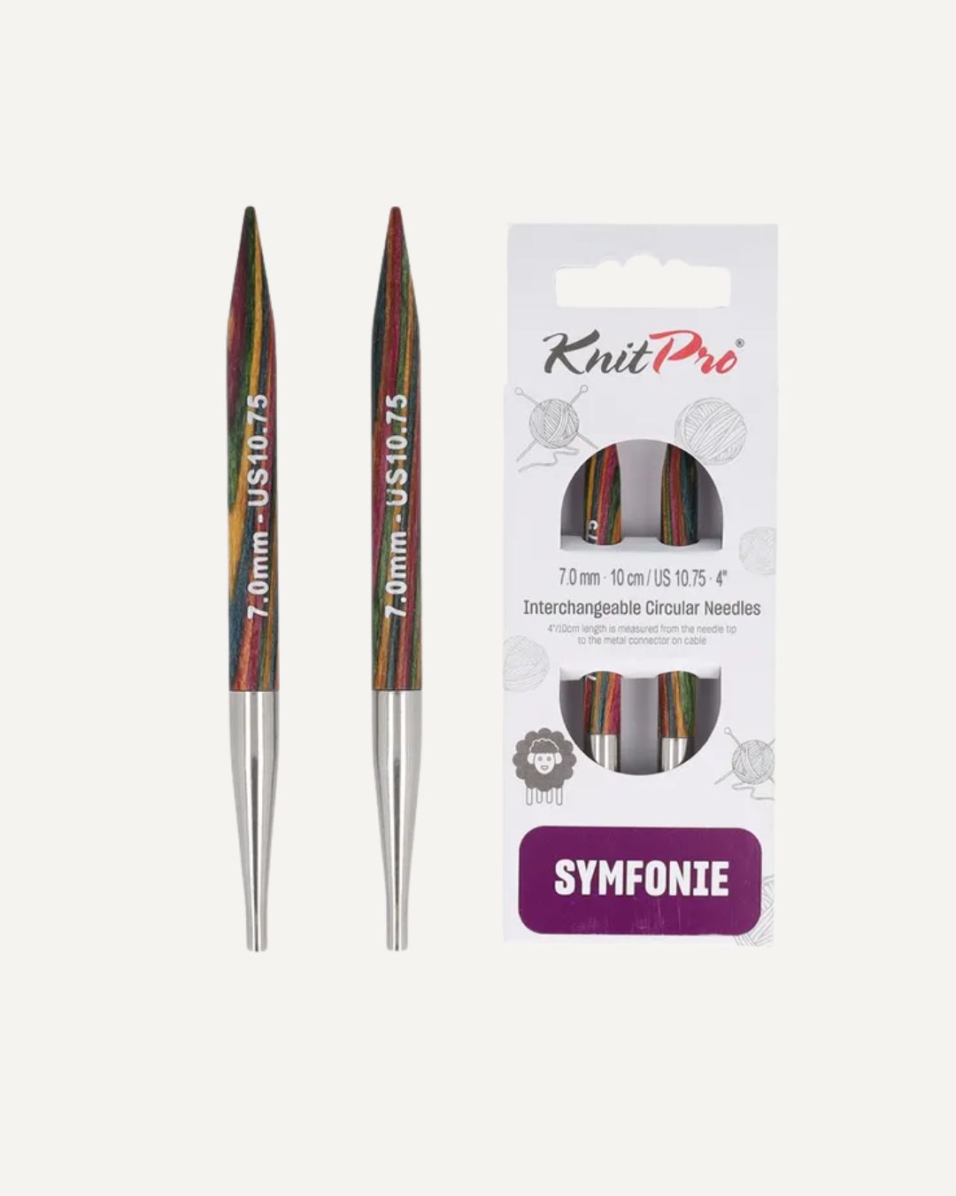 KnitPro Symphony útskiptanlegir prjónar