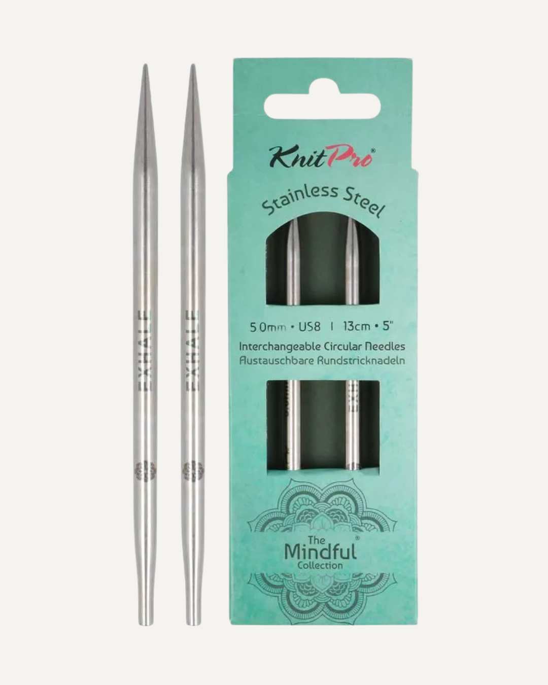 KnitPro Mindful 13cm útskiptanlegir prjónar