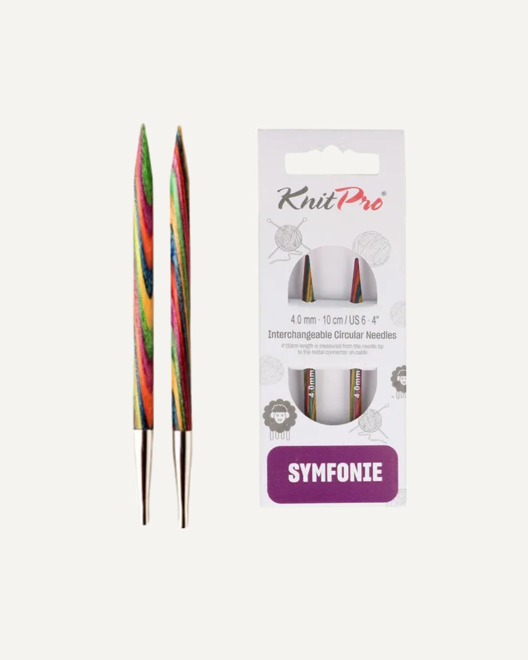 KnitPro Symphony útskiptanlegir prjónar