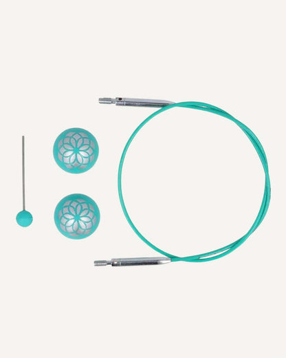 KnitPro Mindful Swivel 360° útskiptanlegar snúrur