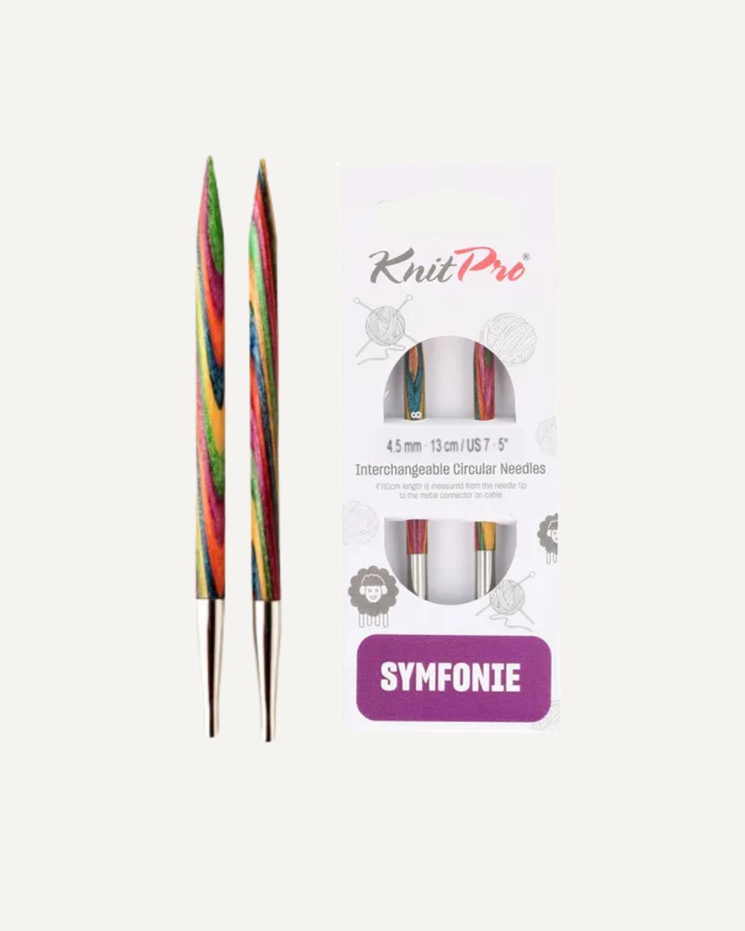 KnitPro Symphony útskiptanlegir prjónar