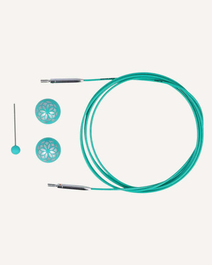 KnitPro Mindful Swivel 360° útskiptanlegar snúrur