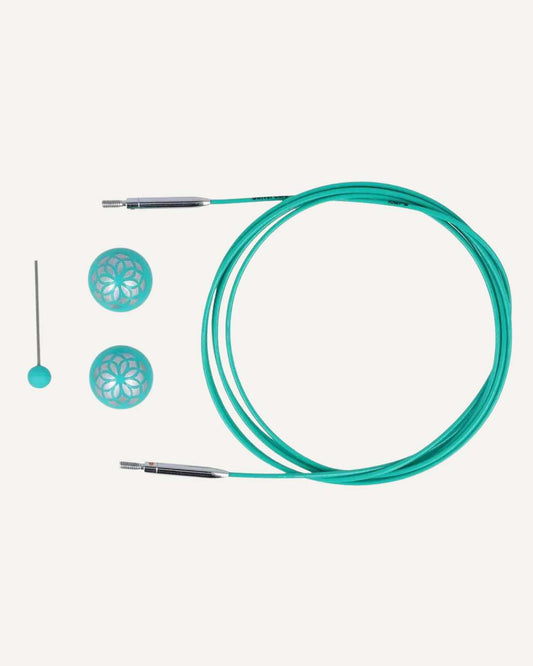 KnitPro Mindful Swivel 360° útskiptanlegar snúrur