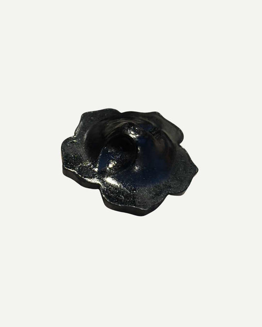 Svört rósatala 3,5cm